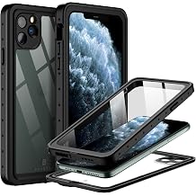BEASTEK لـ Apple iPhone 11 Pro Max Waterproof Case ، NRE Series Shockproof Underwater IP68 Case with In-in Screen Protector Full Body Rugged Protection for iPhone 11 Pro Max 6.5 inch Clear