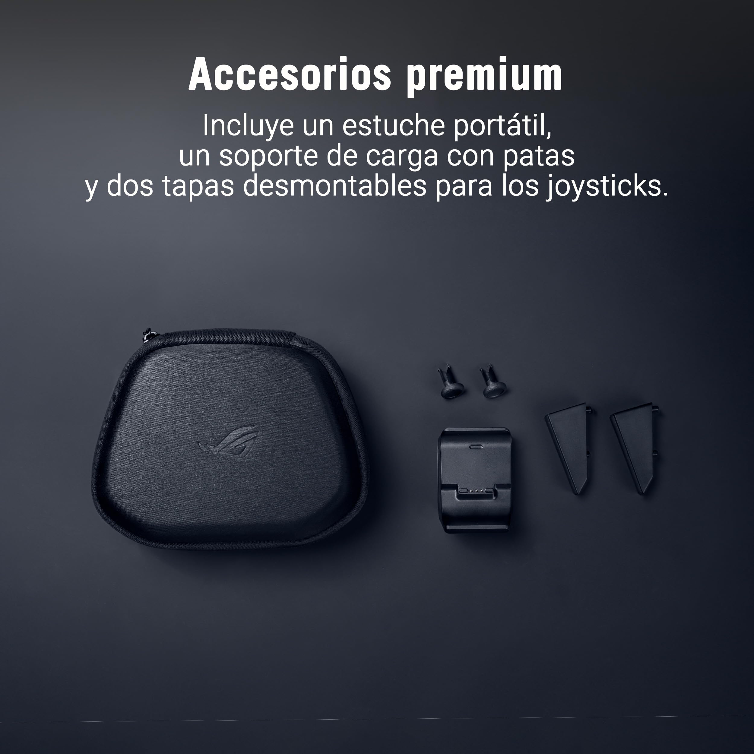 ASUS ROG Raikiri II Xbox Wireless - Mando gaming con joysticks TMR, compatible con Xbox/PC/Ally, frecuencia de sondeo de 1000 Hz, gatillos de dos modos, 4 botones traseros, hasta 50h de batería