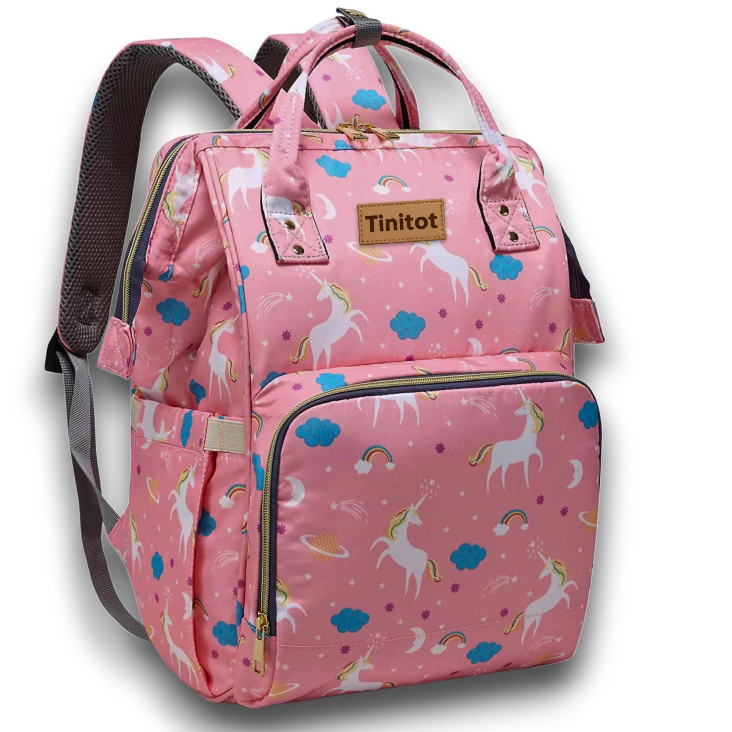 Tinitot Diaper Bag for Mothers for Travel, Maternity Bag for Newborn Baby, Mothers Travelling Bag, Multipocket Water Resistant Baby Bag, Hospital Bag for Moms with Warranty-image-3