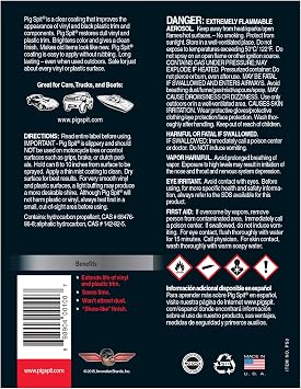 Original for Use on Motors, Transmissions, Vinyl and Black Plastic Trim Components and Tires, 9 oz, 4-Pack