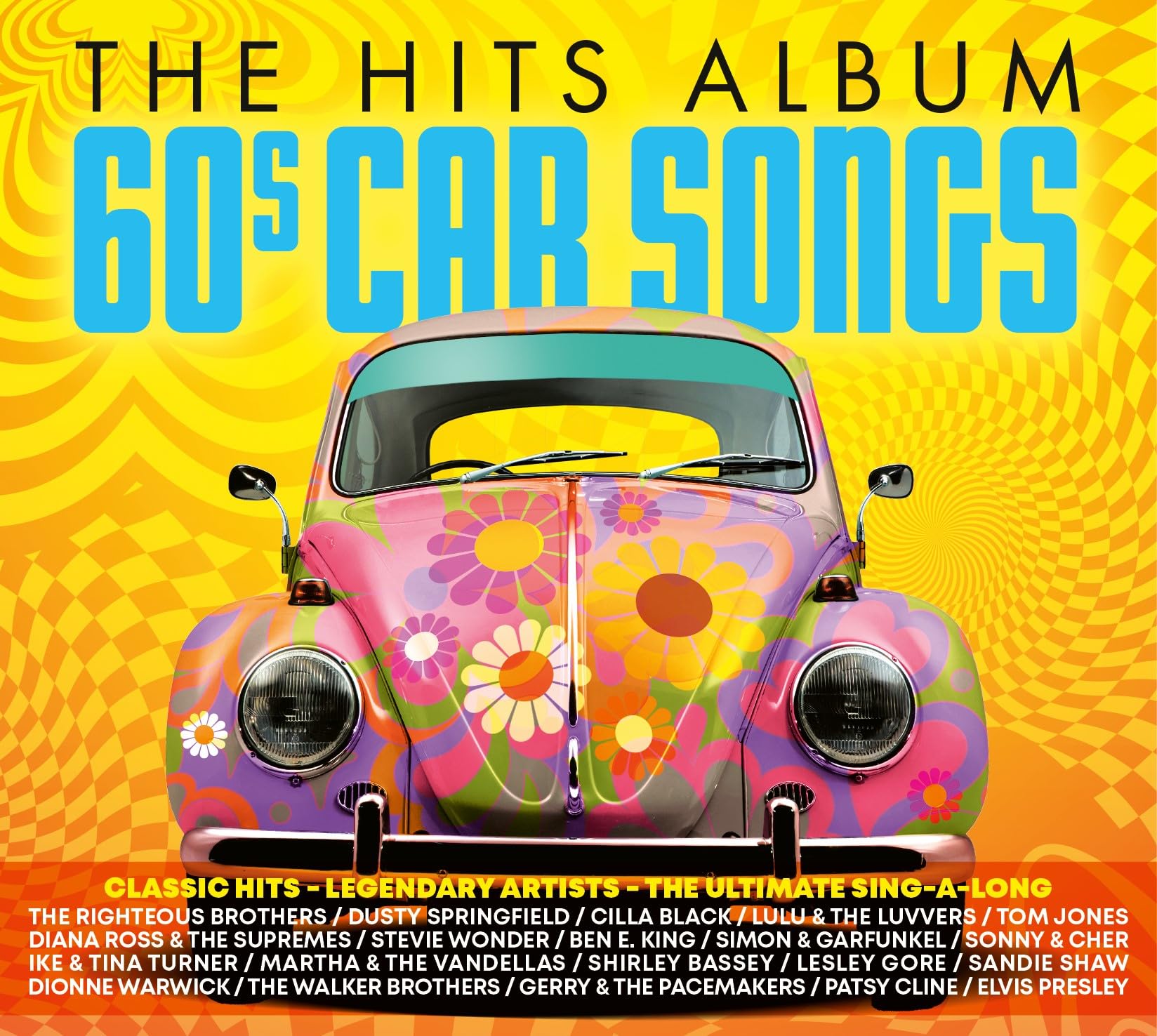 The Hits Album: 60s Car Songs - Various Artists  3CD Box Set -new/free post