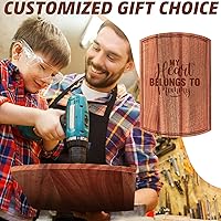 Vista 6 de Patelai 12 Pack Large Cutting Boards Bulk Wooden Kitchen Chopping Boards for Crafts DIY Wedding Housewarming Gift(Walnut Wood,12 x 16 Inch)