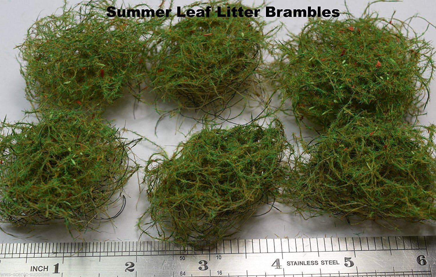 WWSSummer Brambles Flock Static Grass Hornby Peco Railway Scenery