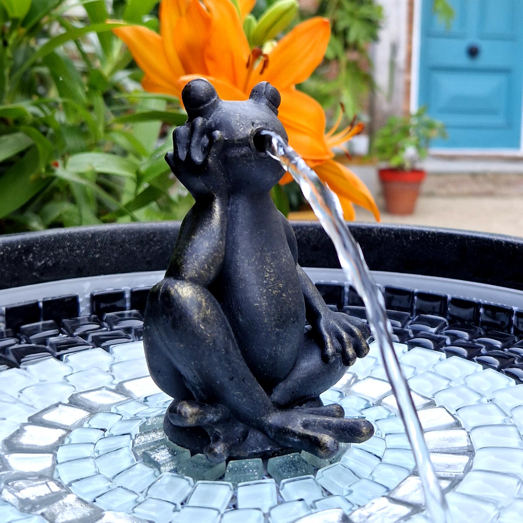 Hydria Life Fountain Head Accessory for Hydria Water Feature (sold Separately) (Fribett the Frog)