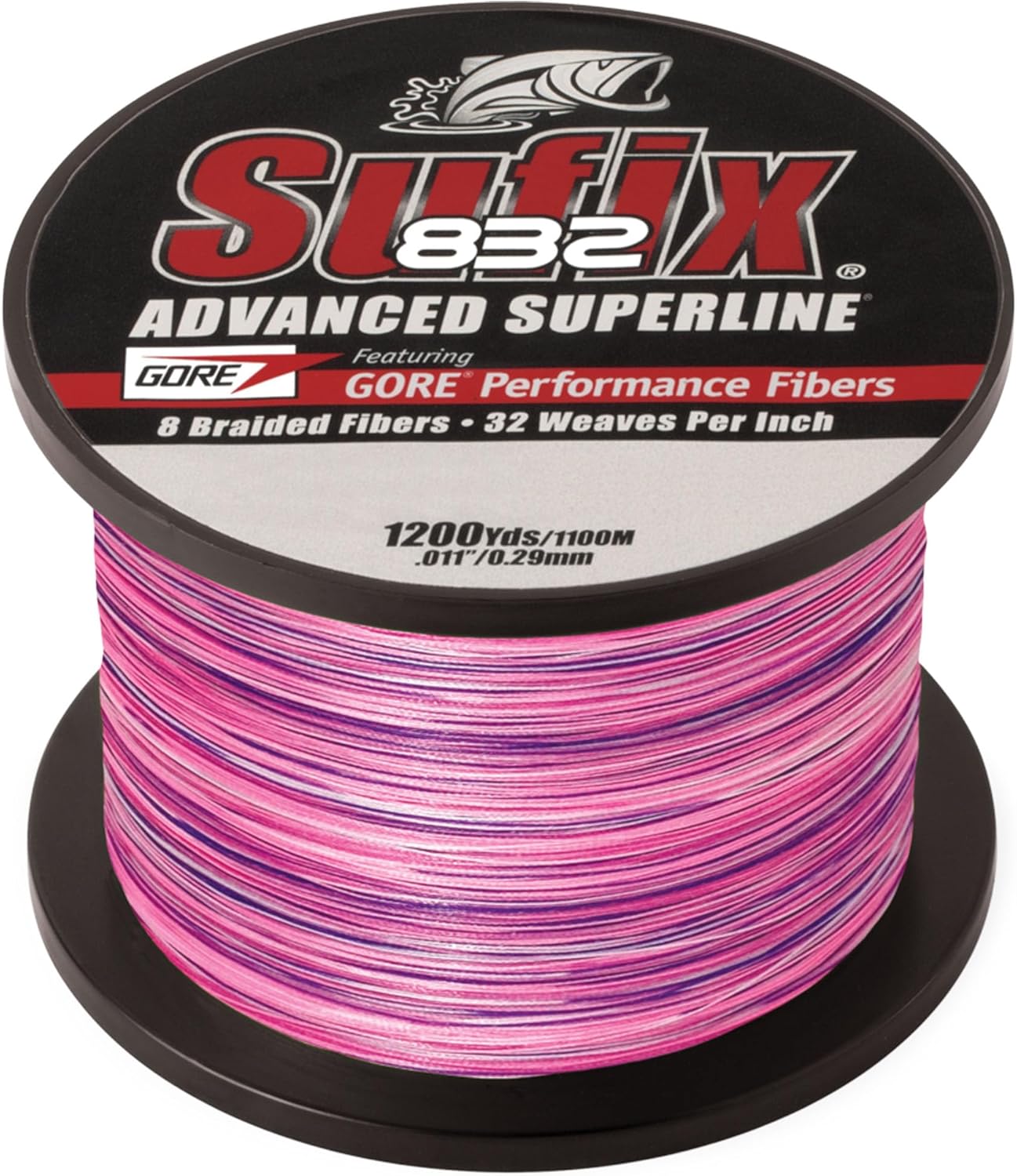 Sufix 660-365SR: 832 Braid 65 Lb Sunrise