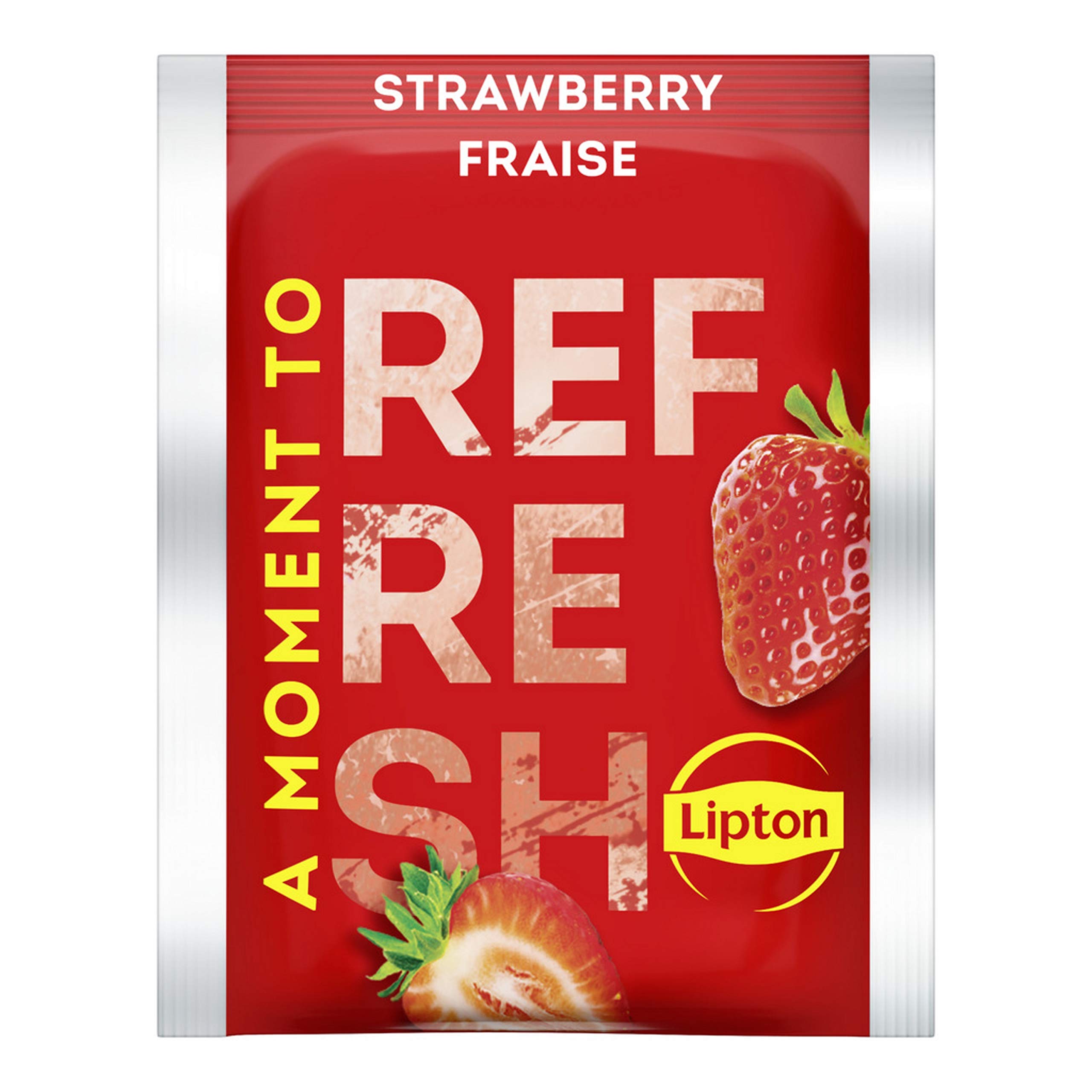 Lipton Feel Good Selection Czarna herbata truskawkowa 6 x 25 torebek Pakiet korzyści