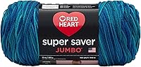 Vista 11 de Red Heart Super Saver - Ovillo de lana jumbo, color blanco suave, 2 unidades (paquete de 1)