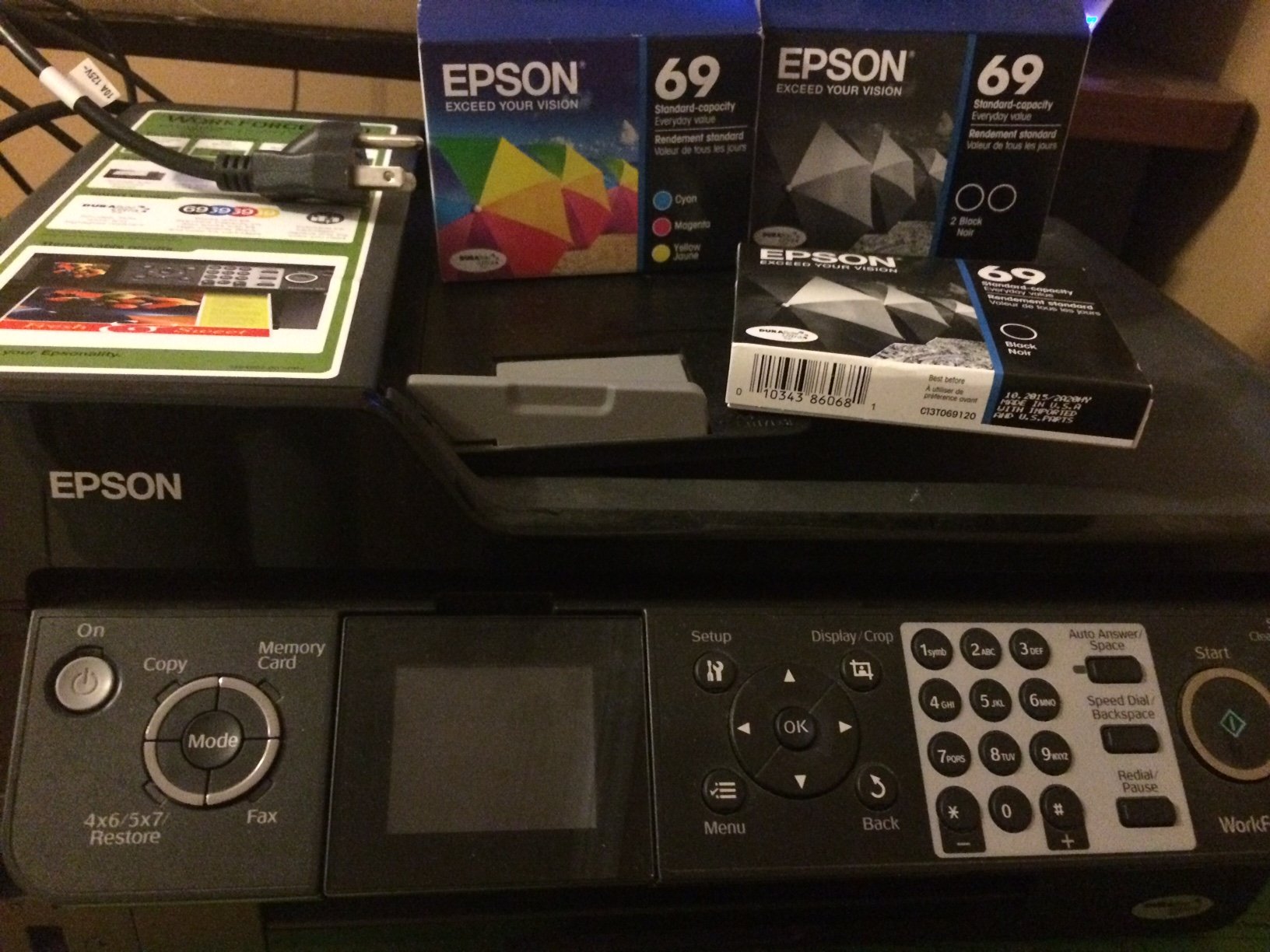Amazon.com: Epson WorkForce 500 All-in-One Printer (Black