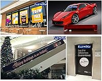 Vista 7 de FastPlot Vinilo autoadhesivo – Resistente al agua 4 mil – Rollo de 24 pulgadas x 60 pies – núcleo de 2 pulgadas