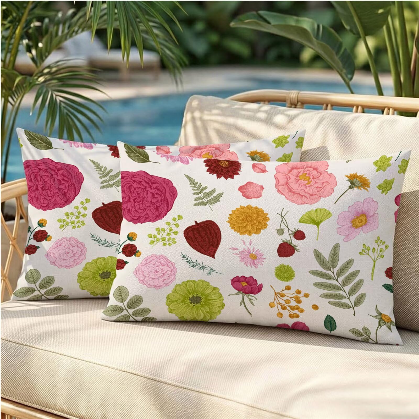 Coussin exterieur impermeable en lin pour sublimer votre terrasse