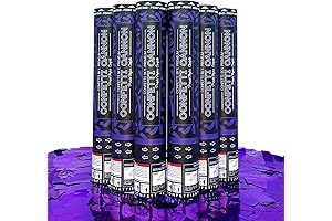 Purple Mylar Confetti Cannons: Announce Your Celebration with Spectacular Showers of Purple