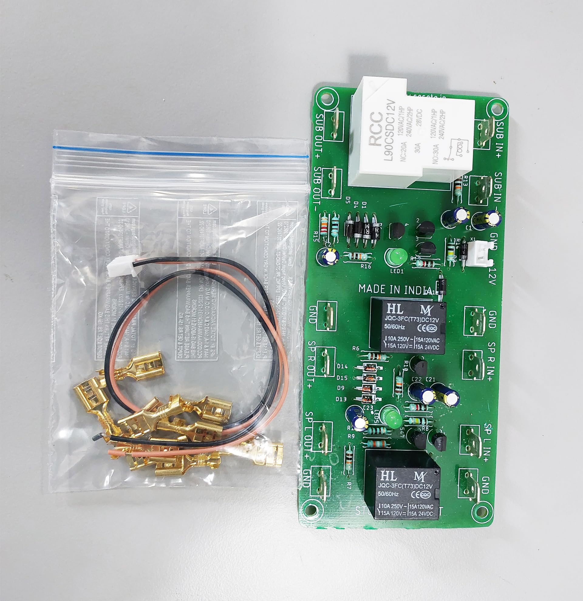 sesoto 2.1 Speaker Protection (DC Protection) & Soft Start Board for Speakers & Subwoofers up to 1500 Watt (Mono) & 500 Watt (Stereo).. Working Voltage 12V DC-image-38