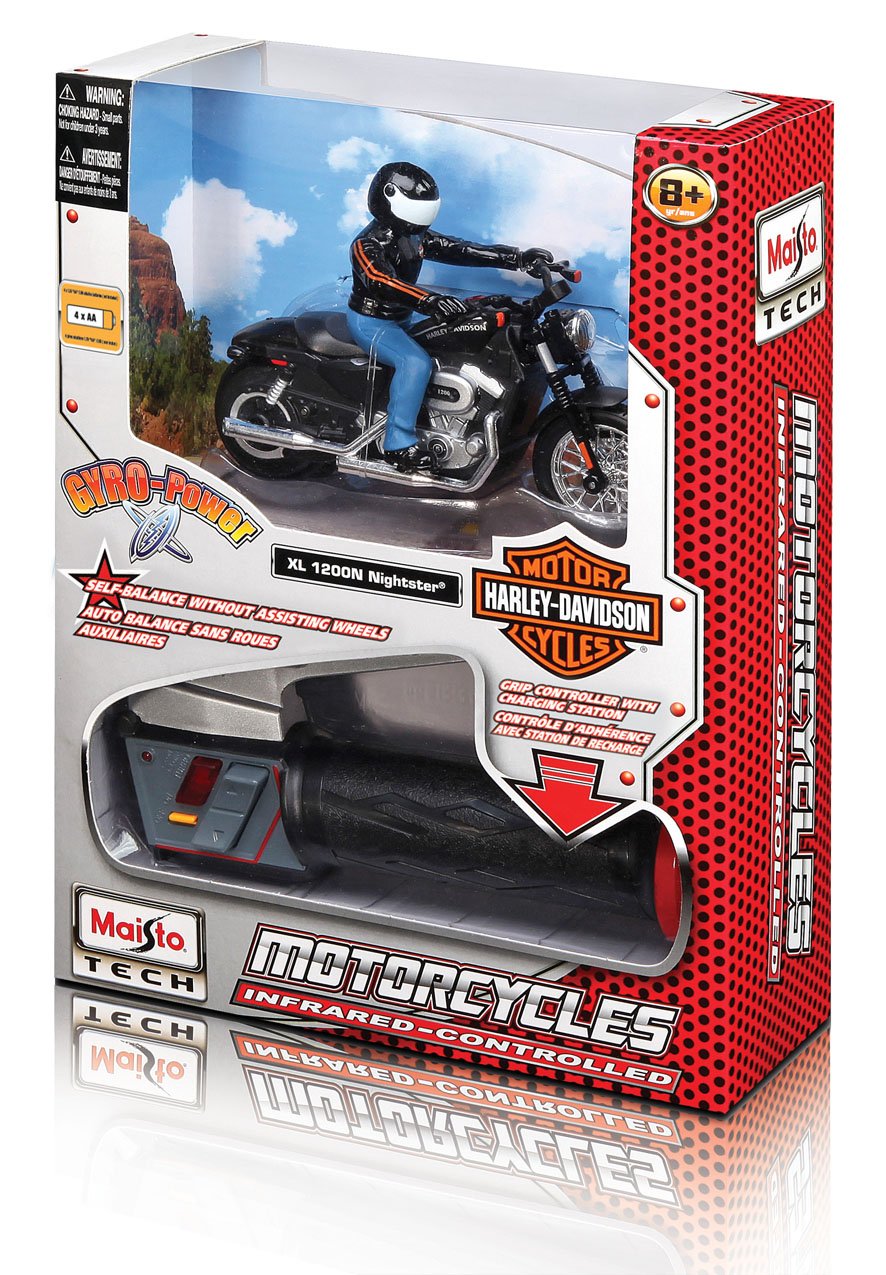 Amazon.co.jp: RC XL 1200N Nightster 1/18【MAISTO】ハーレー