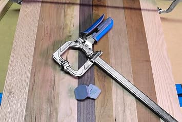 Kreg Auto-Adjust Bar Clamp 16 Inch - Self-Adjusting - One-Handed Quick Release - Woodworking Clamp - Heavy Duty Carpentry Tool - KSC16