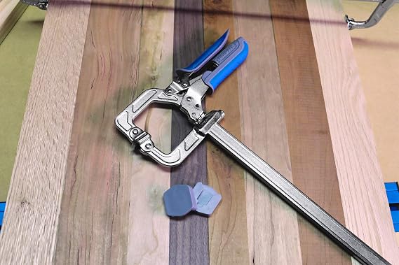 Kreg Auto-Adjust Bar Clamp 16 Inch - Self-Adjusting - One-Handed Quick Release - Woodworking Clamp - Heavy Duty Carpentry Tool - KSC16