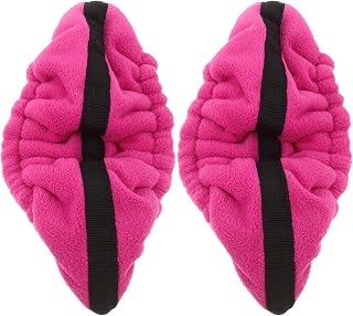 2pcs Ice Skate Blade Guards Elastic Polar Fleece for Skates