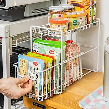 Amazon｜コトクリエイト【スペース活用引き出しラック スリム 幅