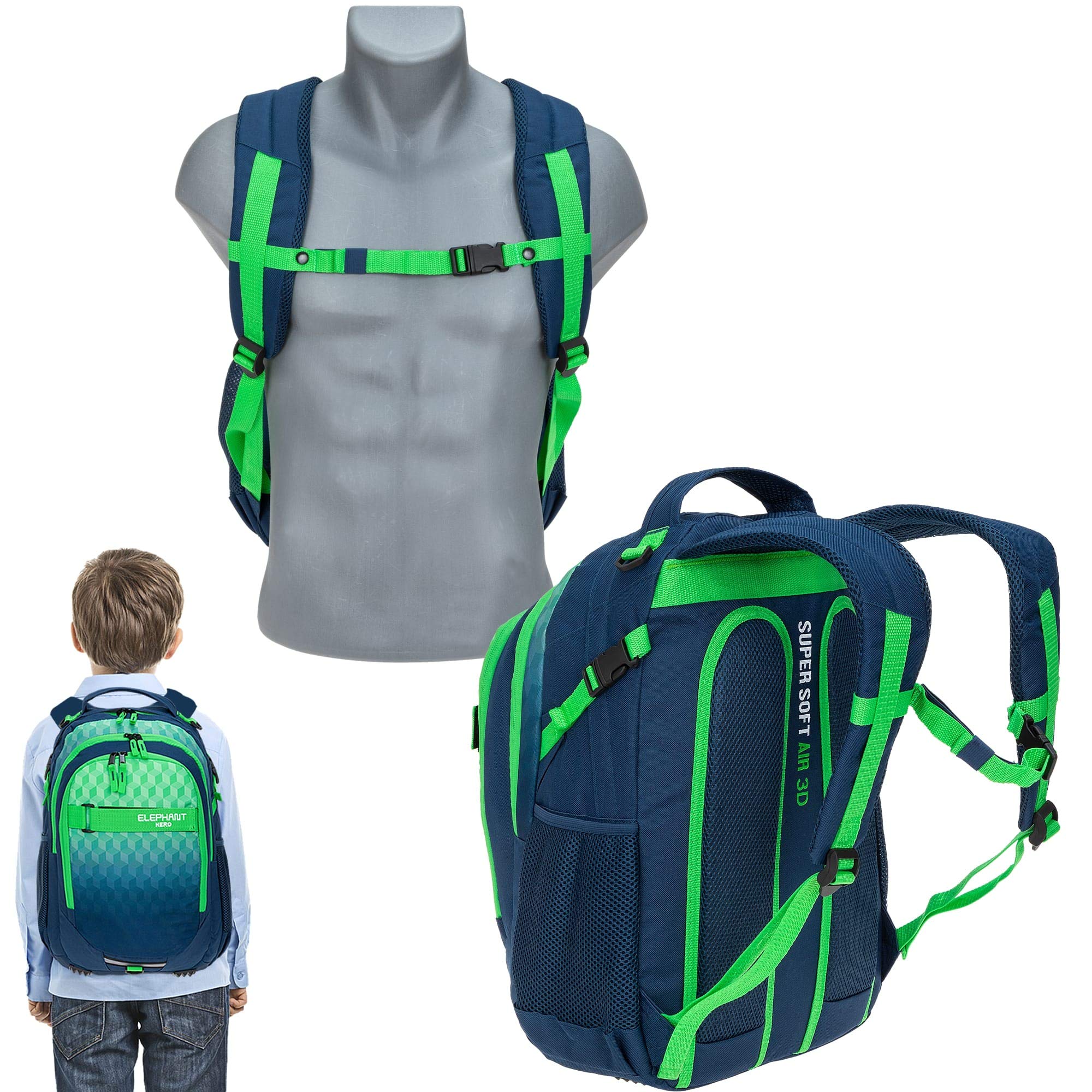 Elephant Schulrucksack HERO SIGNATURE Rucksack