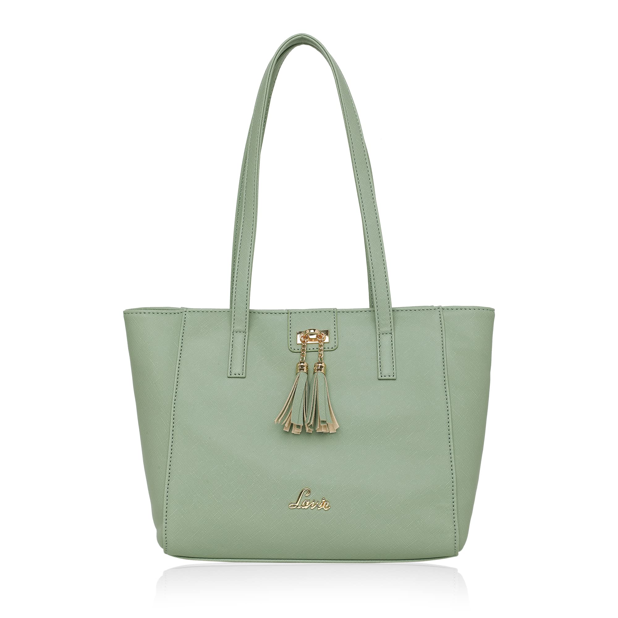 Lavie Womens Betty Tassel Tote Bag Grey Ladies Purse Handbag (B09VL93SVG) Amazon Price History, Amazon Price Tracker
