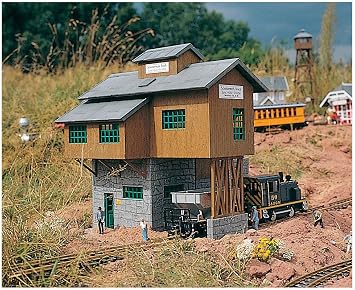 PIKO G Scale Model Train Buildings - Gravel Works Main Building - 62009
