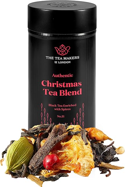 Authentic Christmas Tea - Spiced Loose Leaf Black Tea Blend 125g Caddy