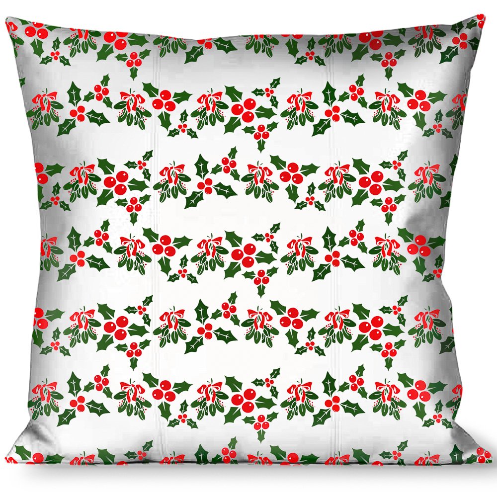 Manta de cojín Mistletoe textil hogar con hebilla decorativa salón