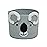 T&T Homewares Koala Storage Basket Small Size, Ideal for Baby Diapers, Laundry, Nursery & Kids Room - Versatile Organizer for Woodland Decor, Pet Toys