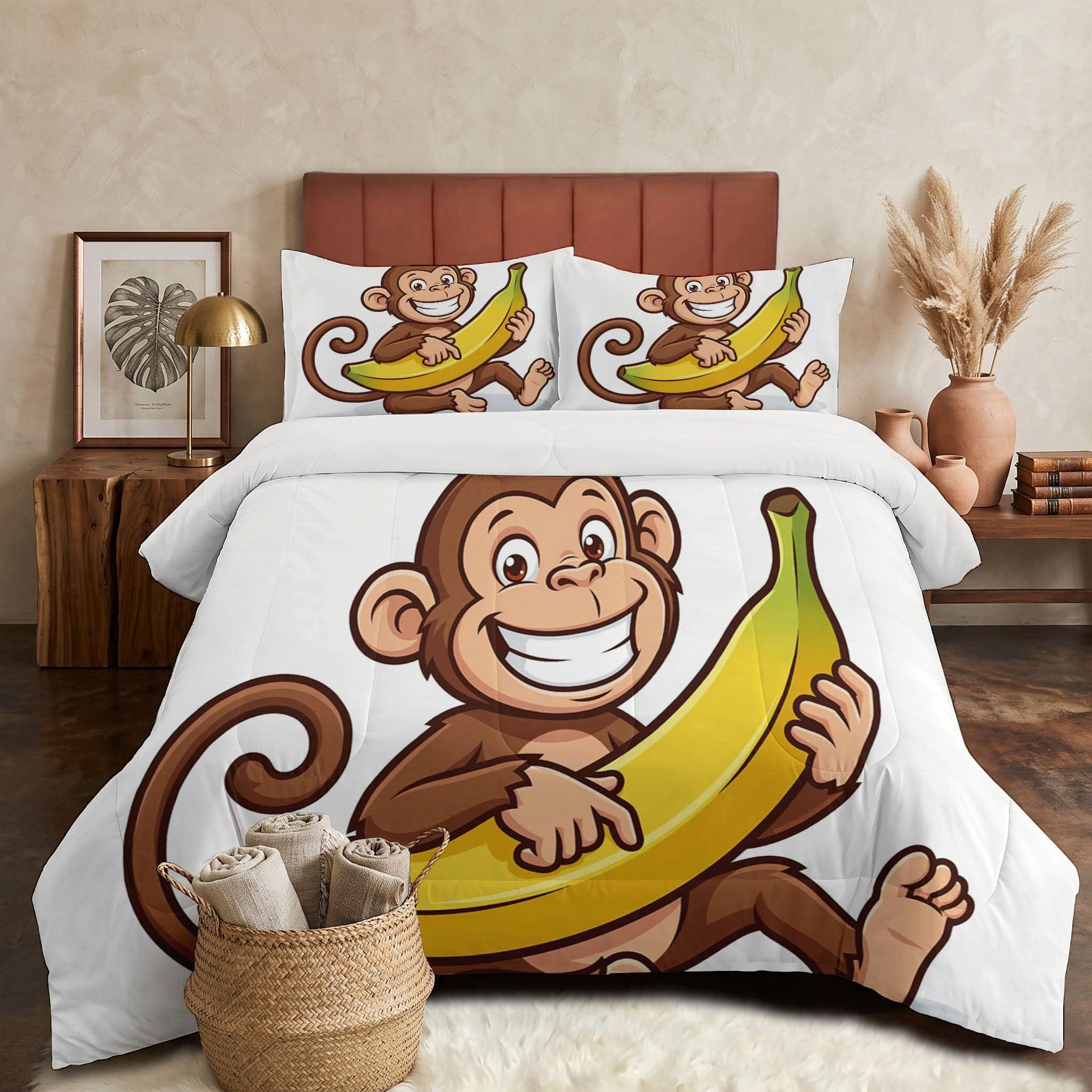 Relleno nórdico transpirable y suave de microfibra para cama de 180 reversible con fundas