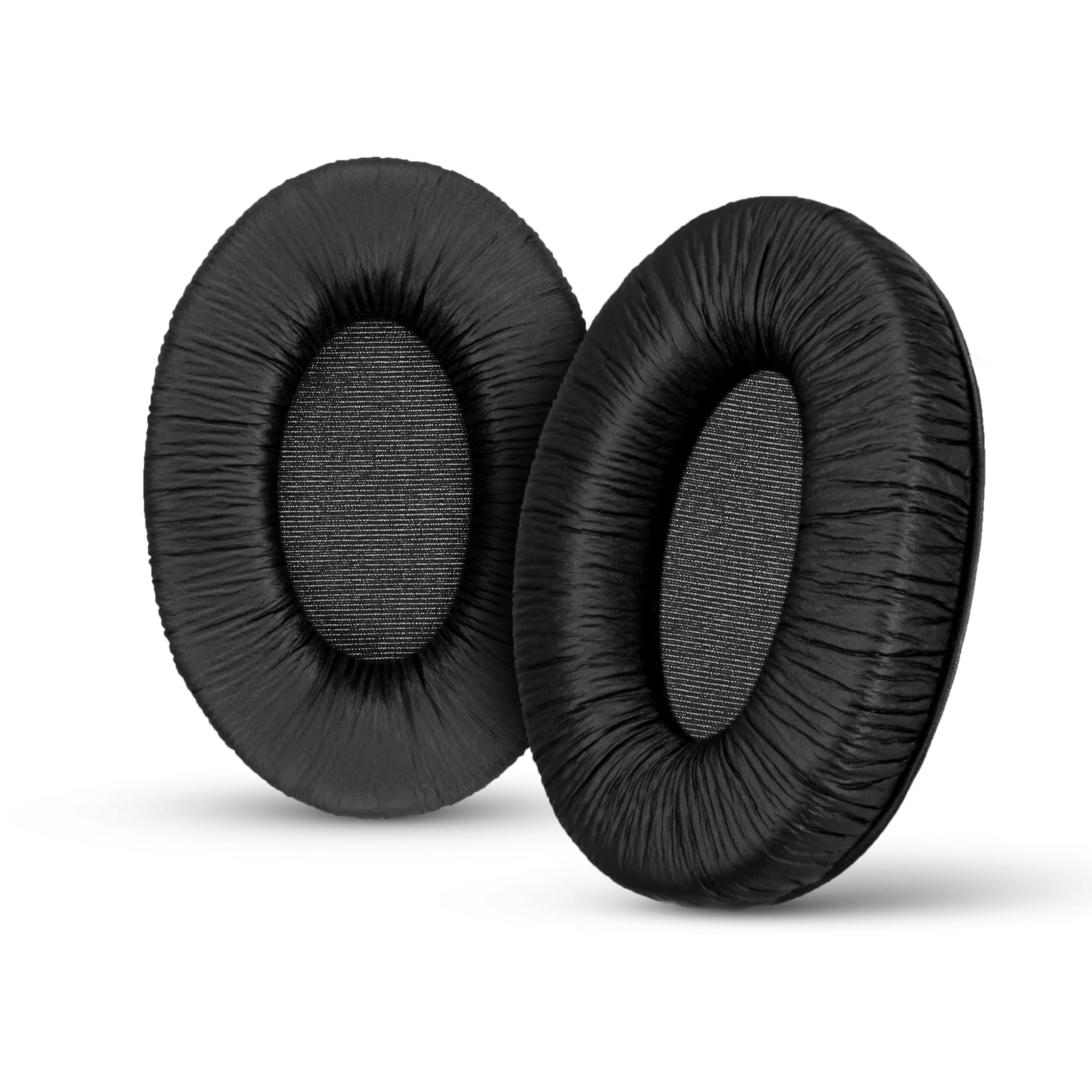 BRAINWAVZ Replacement Earpads for Sennheiser HD280 PRO, HD280 Silver, HD281, HMD280 PRO, HMD281, HMD280-XQ. Soft Leather Cushions, Extra Comfort & Durability (Black)