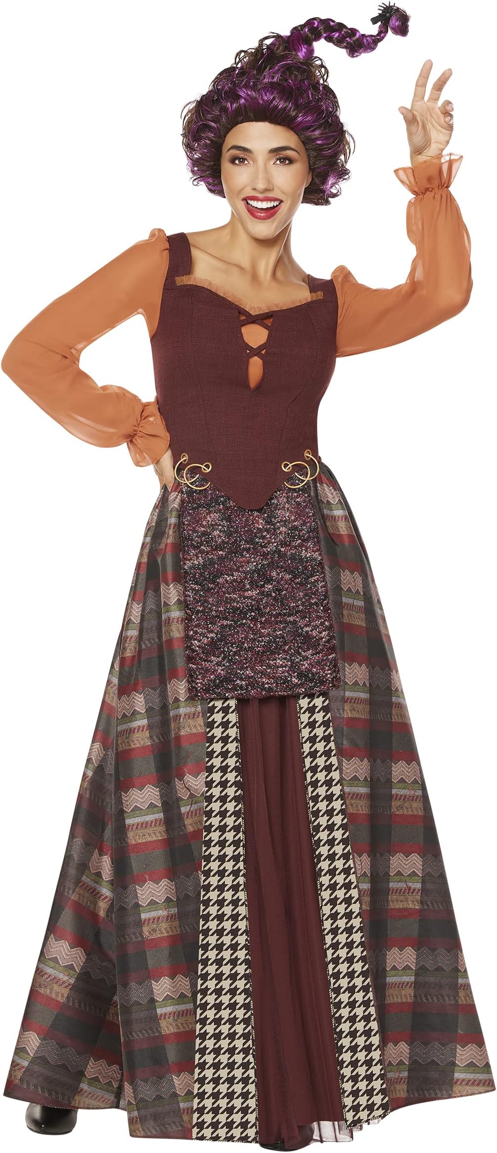 Spirit HalloweenHocus Pocus Adult Mary Sanderson Costume | Officially Licensed | Witch Cosplay | TV and Movie Costume