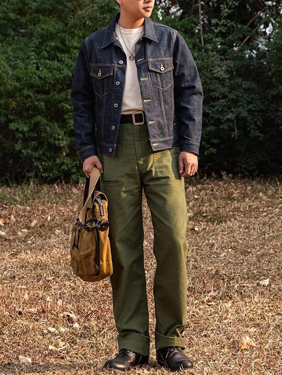 Red Tornado 16oz Selvedge Denim Trucker Jacket