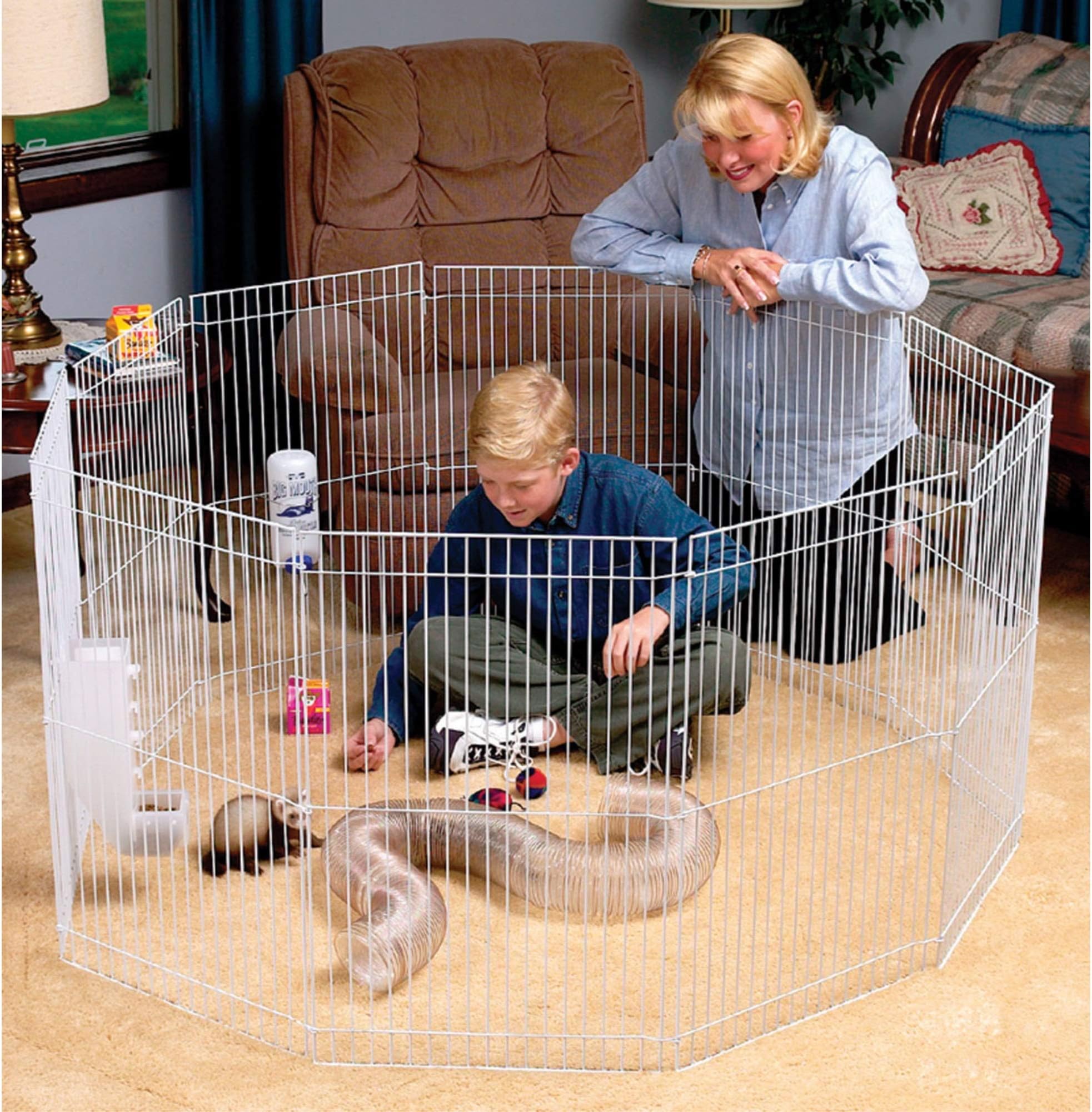 Marshall FC-224 Small Animal Play Pen, Small