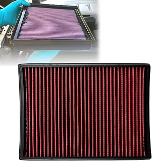 RYANSTAR RACING High-Flow Engine Air Filter 33-2438 Compatible with Toyota&Lexus 2010-2024 Washable and Reusable Improves Power and Throttle Response Designed for Lifelong Use