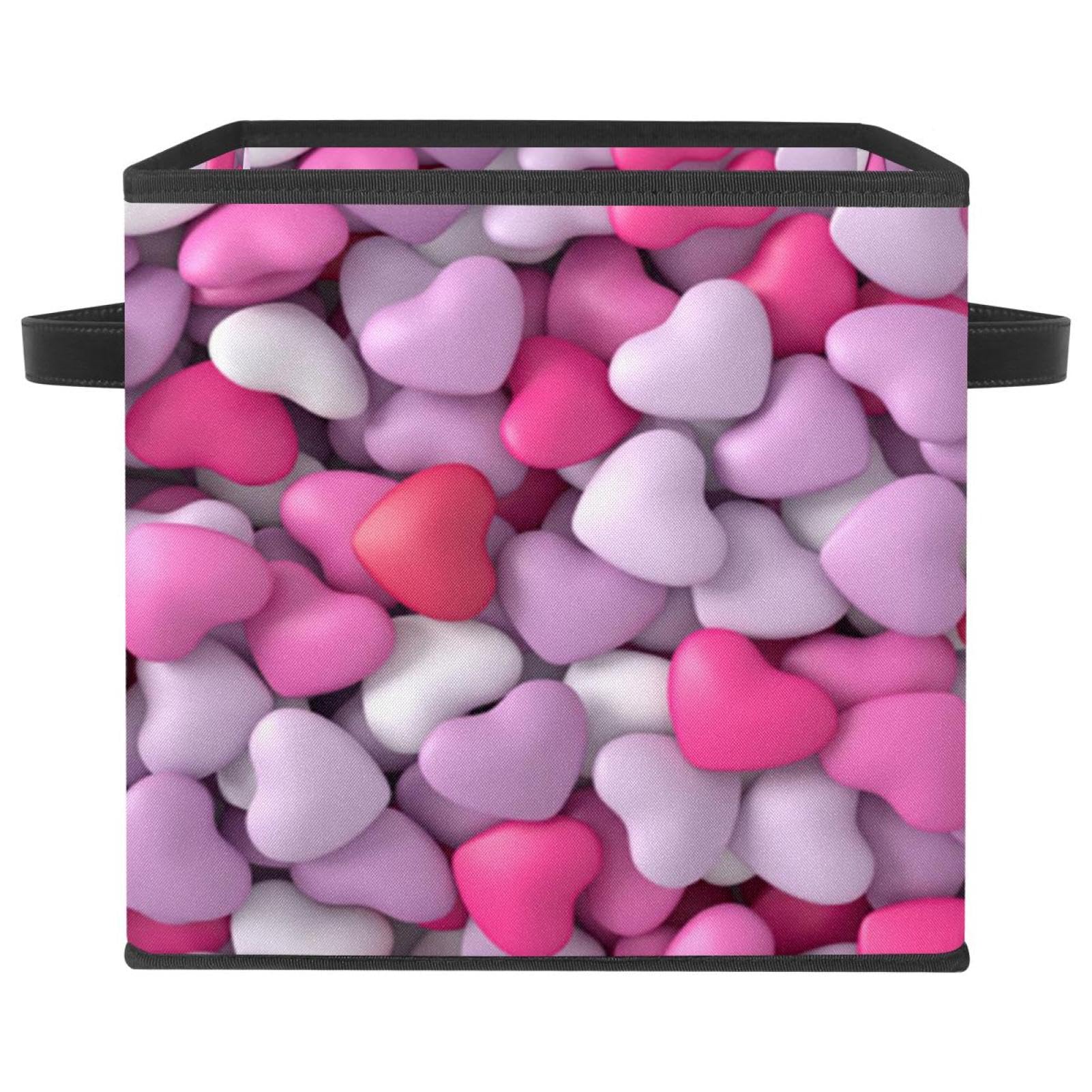 Cube organisateur pliable avec poignées solides pour le rangement des vêtements