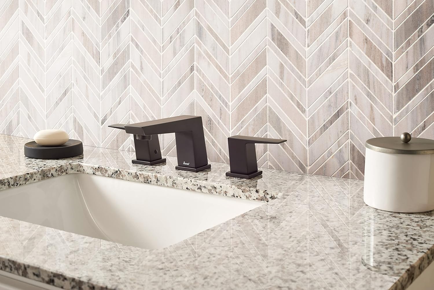 MSI Palisandro Chevron 12 in. x 12 in. Marble Kitchen Backsplash, Bathroom, Accent, Shower Wall, Mesh-Mounted Mosaic Tile Gray