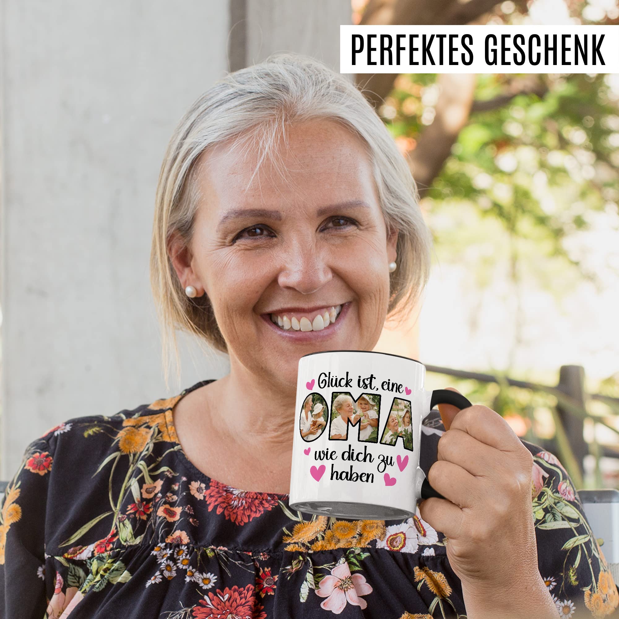 Tazza Da Caffè Pagma Per Nonna Con Unicorno E Scritta Divertente | 330 Ml | Stampata A Mano In Germania | Lavabile In Lavastoviglie
