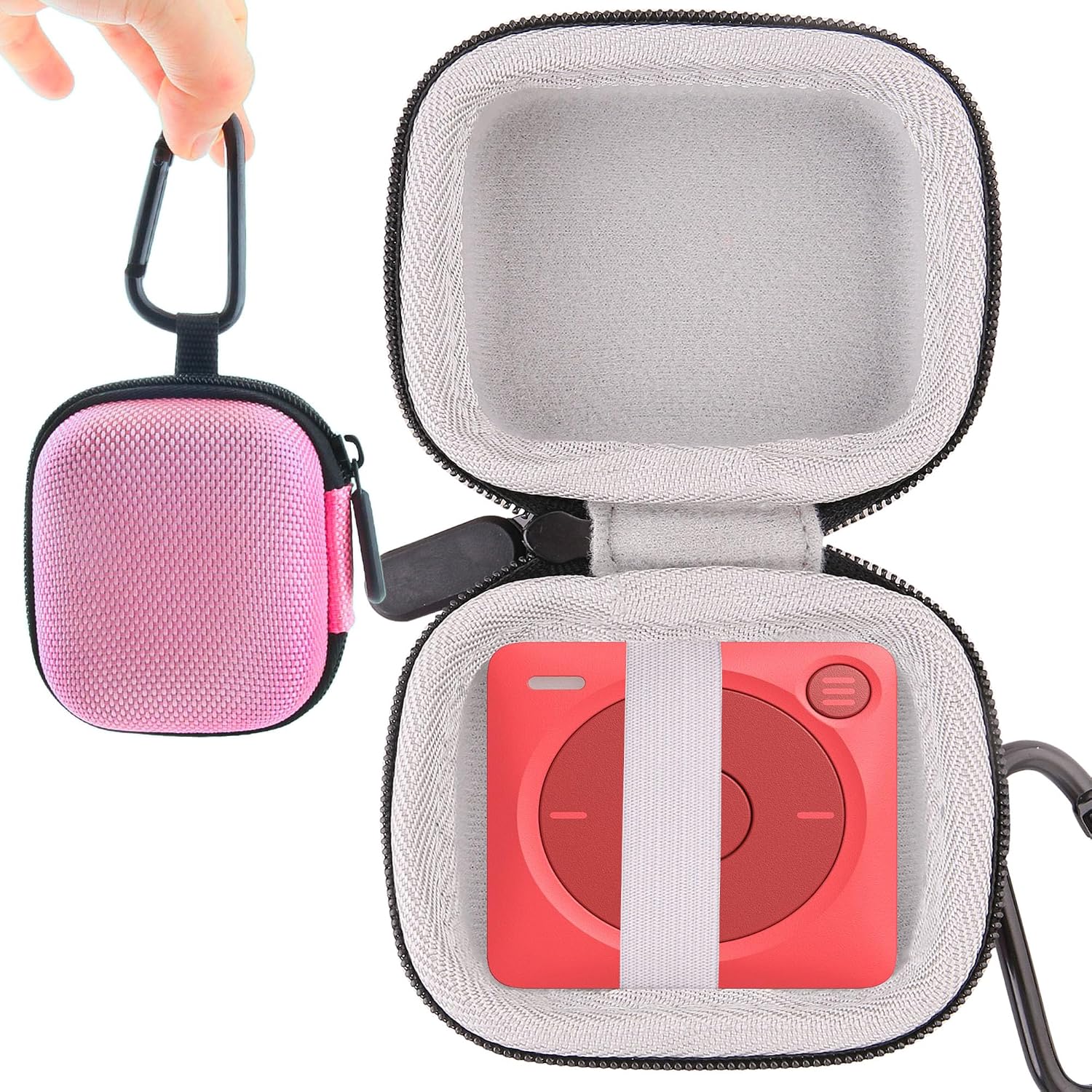 WAIYUCN Hard Carrying Case Compatible with Mighty 3 Spotify Music Player (2026 Edition) Case (Pink)