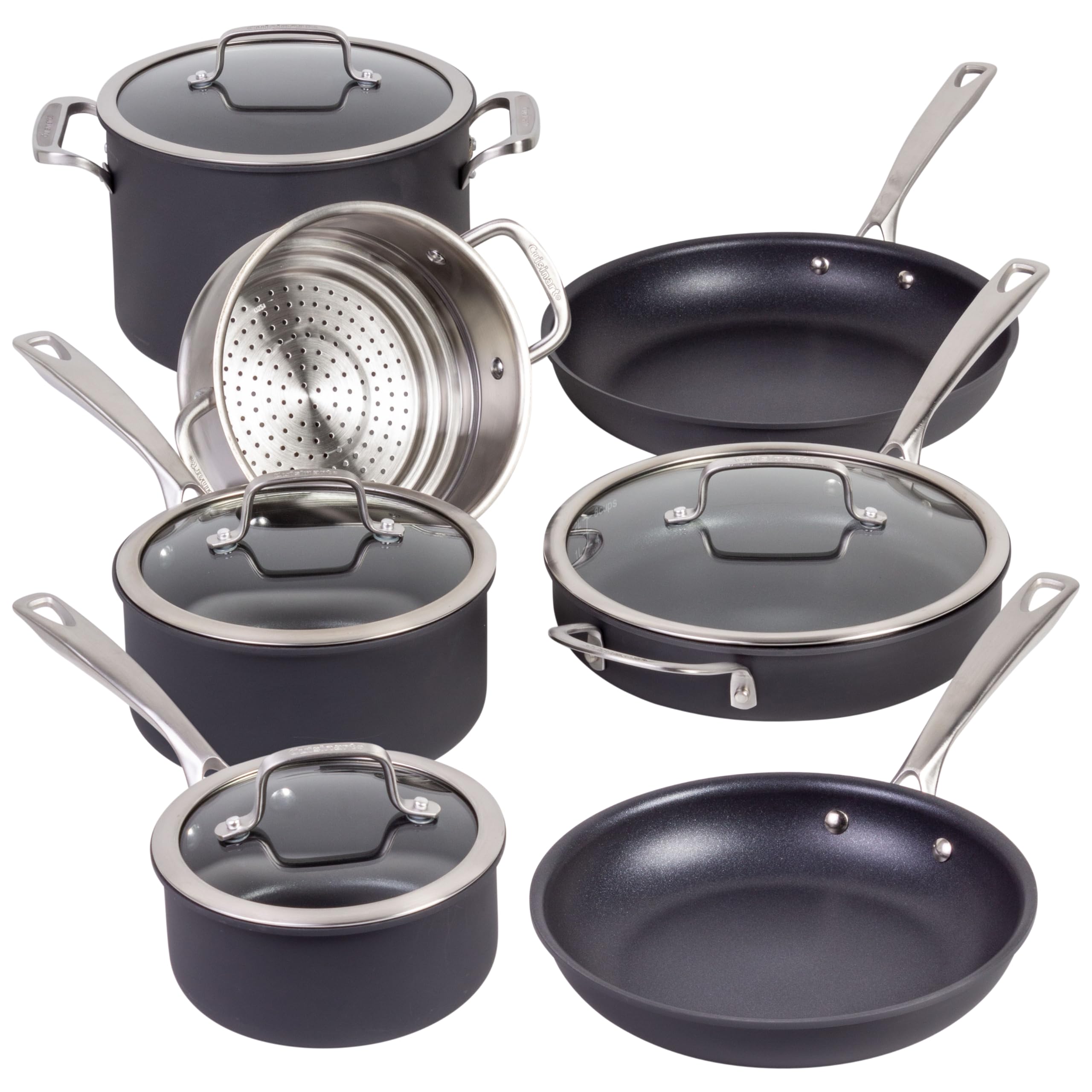 Amazon.com: Cuisinart 11-Piece Hard Anodized Nonstick Induction