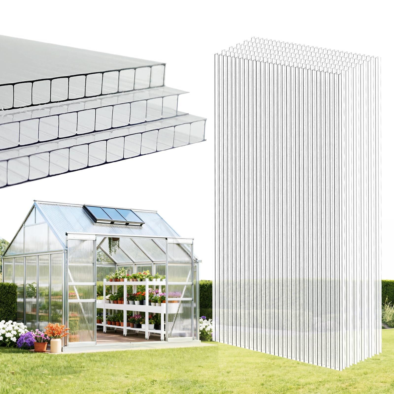 EVERECO Twin-Wall Greenhouse Panels