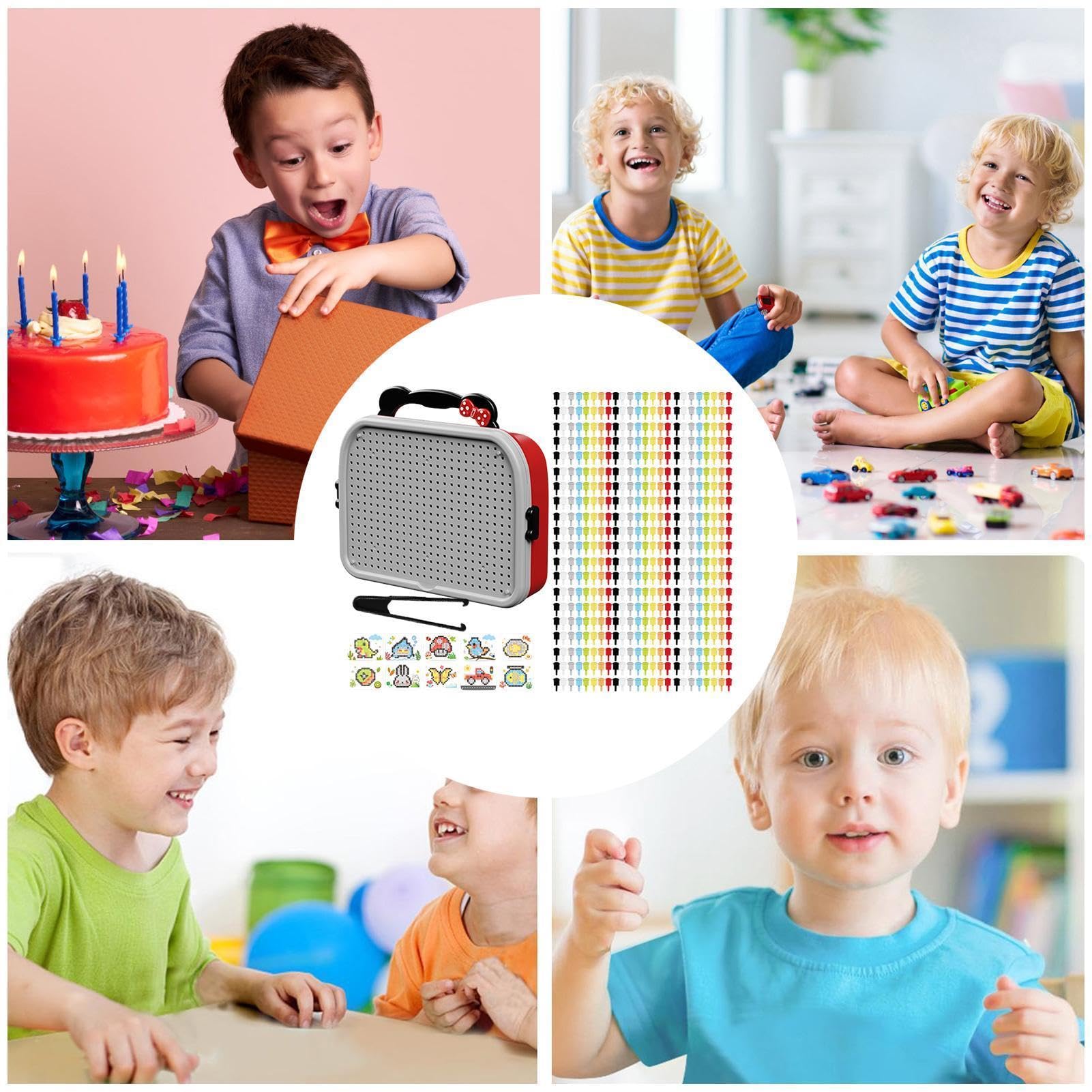 Układanka Z Kołkami DIY 3D Edukacyjne Kołki Grzybki
