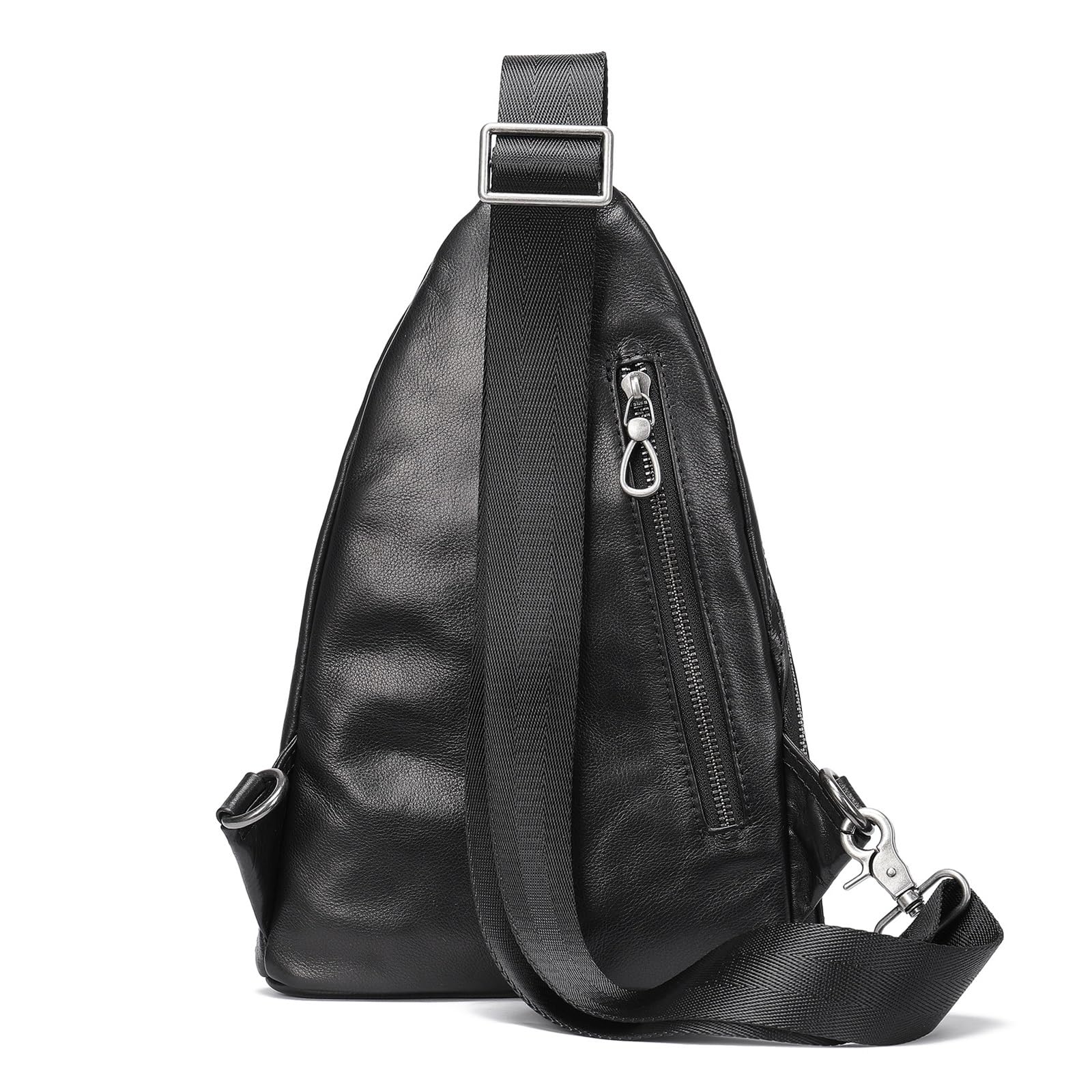 Sac de poitrine en cuir de couche supérieure au design élégant et durable