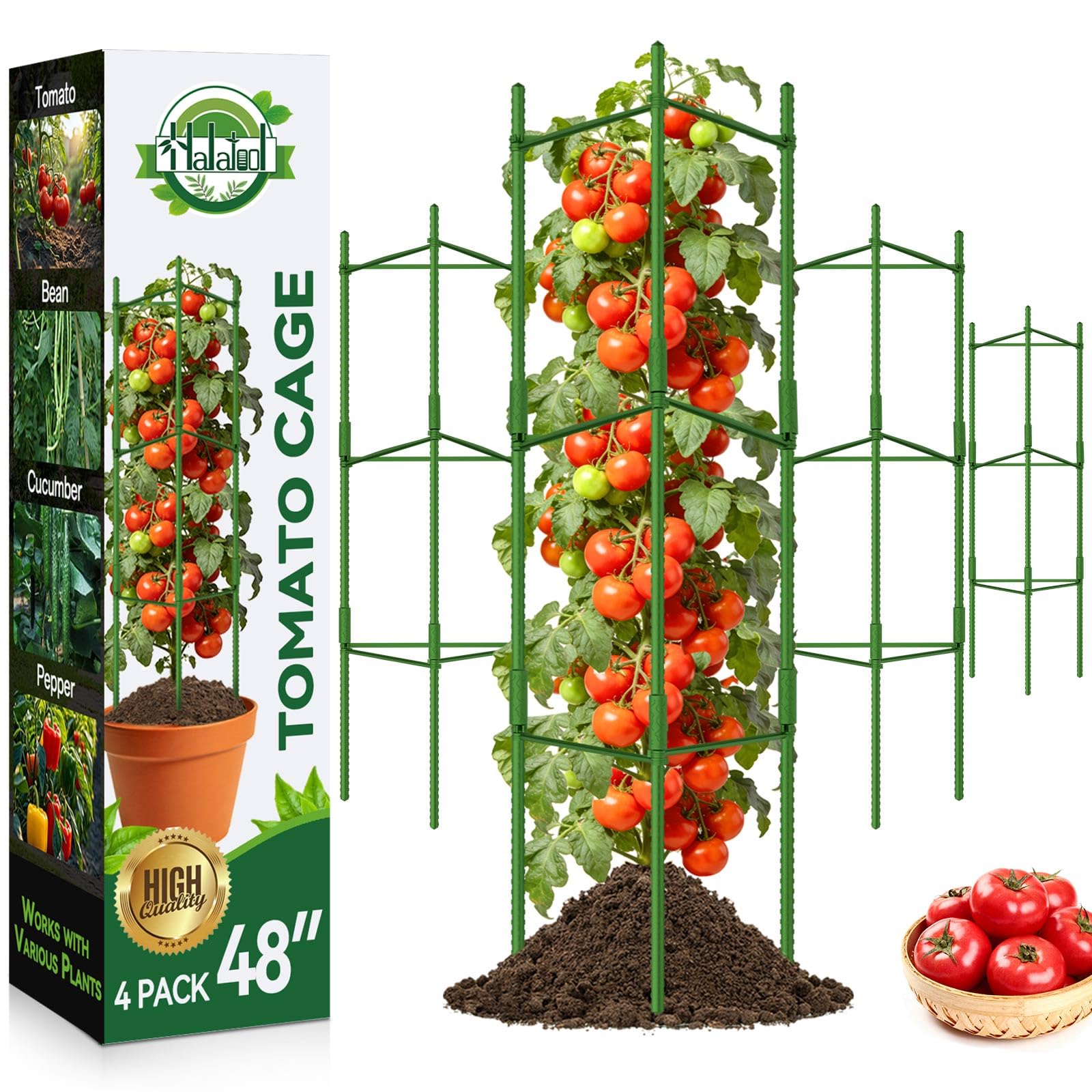 Halatool Tomato Cages for Garden