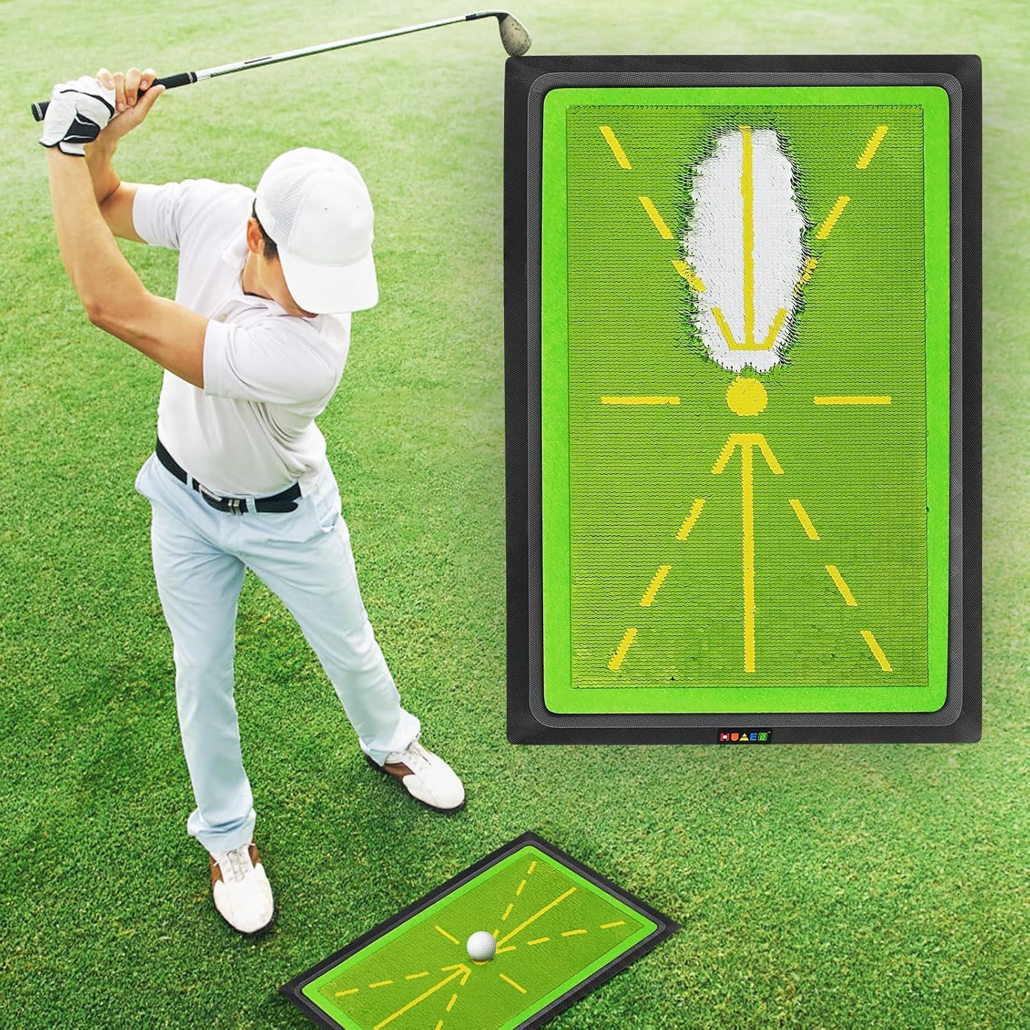Skladací dizajn Golf Swing Mat