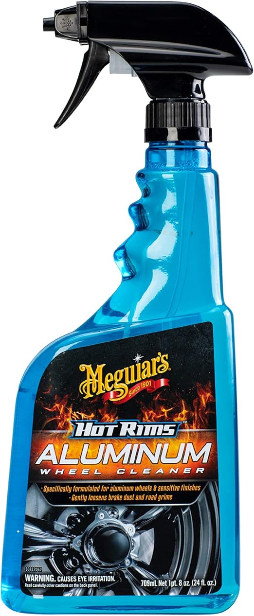 MEGUIAR'S G14324 Hot Rims Aluminum Wheel Cleaner, 24. Fluid