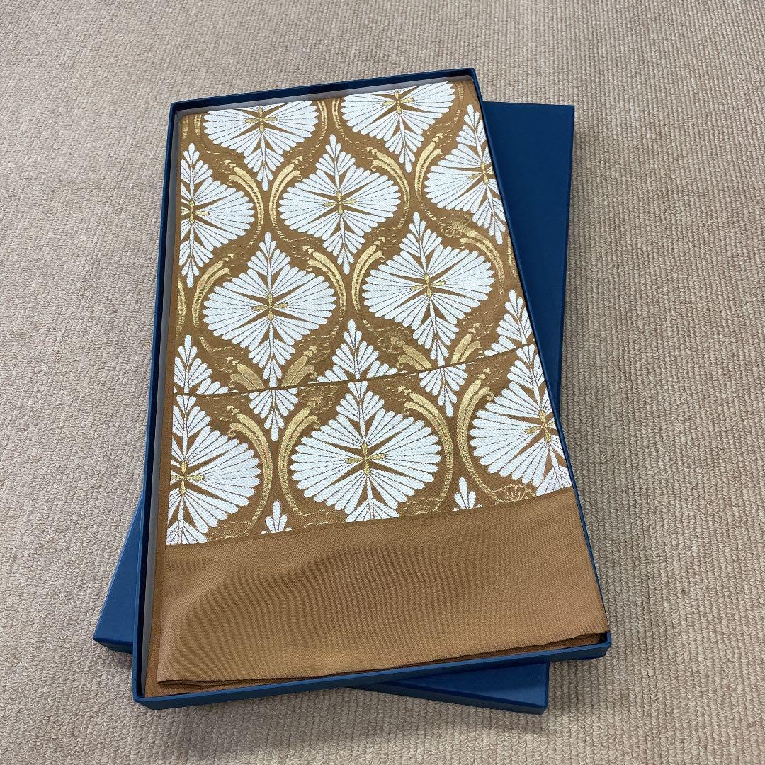 Amazon.co.jp: 都 みやこ 袋帯 西陣織 京都 日本製 フォーマル 菊寿立  