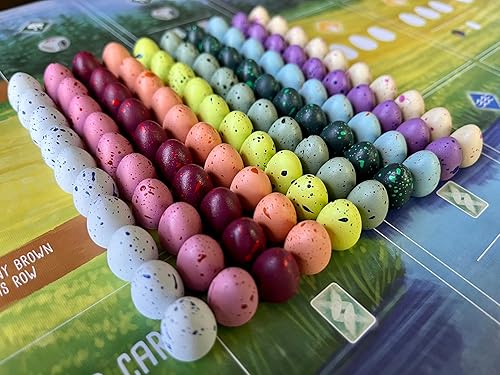 Miniatura 7 de Stonemaier Games: Wingspan Speckled Eggs | Añadir a la envergadura (Juego base o Asia) | Mejora tu jugabilidad de envergadura | 100 huevos moteados