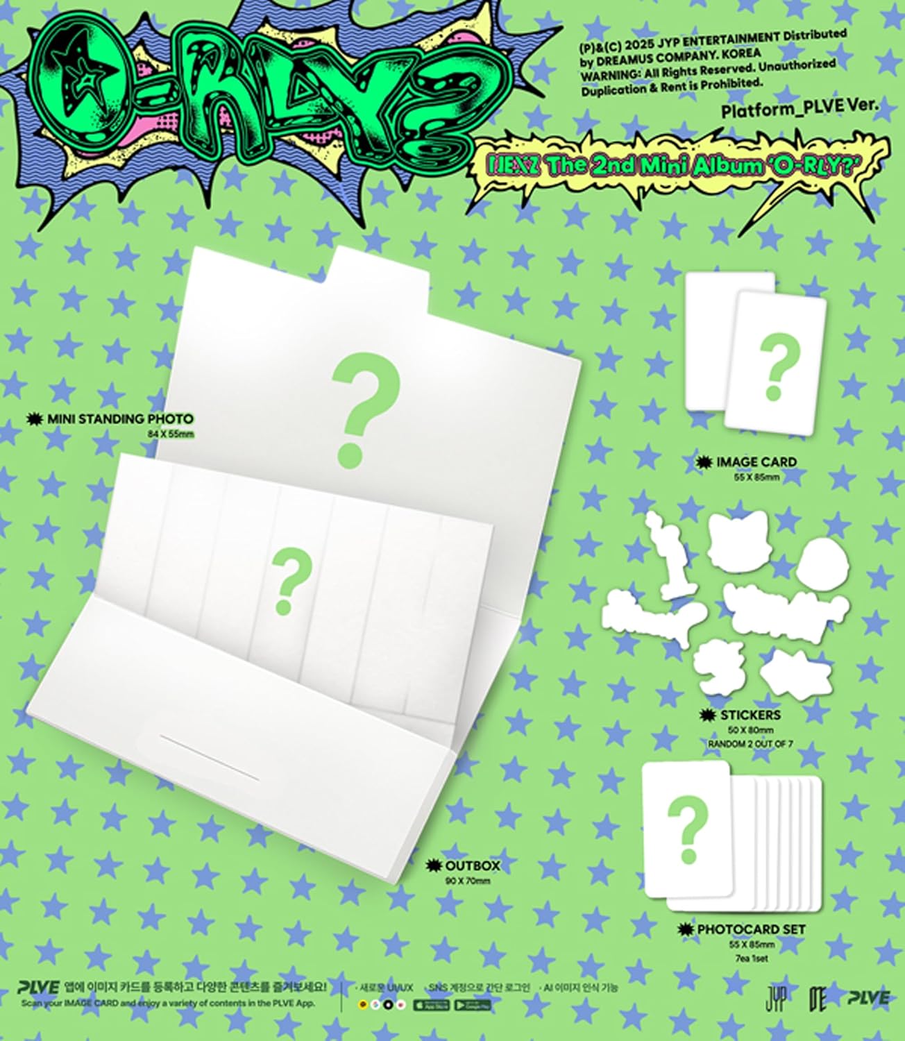 NEXZ 2nd Mini Album O-RLY? (Photobook - 2 Ver. Set)