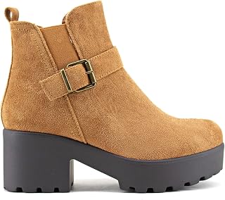 Botines Plataforma Tacón Ancho on Sale, UP TO 68% OFF | lavalldelord.com
