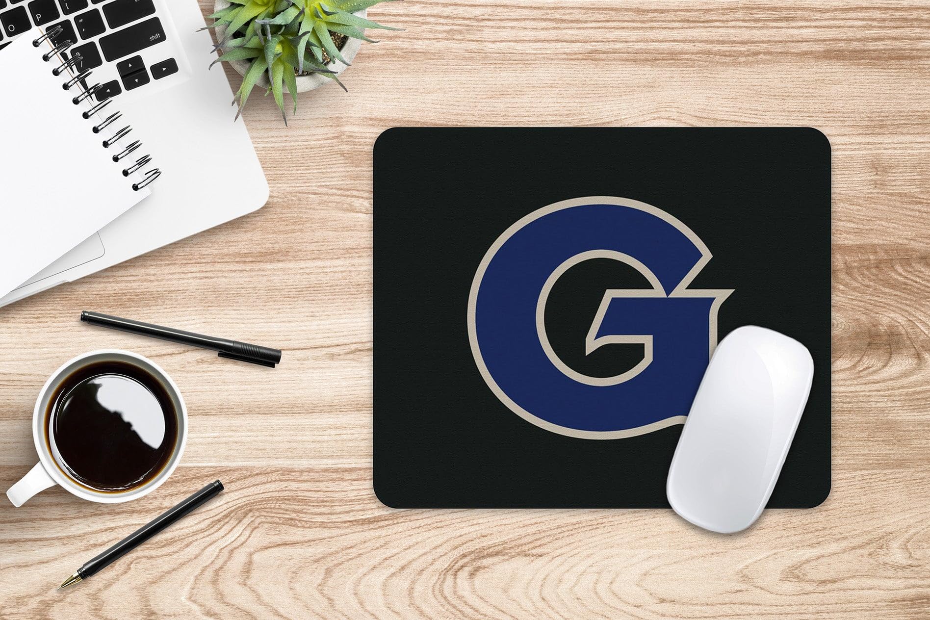 Mouse Pad, Fabric, Georgetown University Standard/Classic Blue