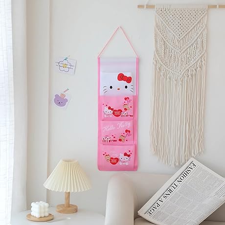 Hello Kitty Hanging Closet Organizers and Storage